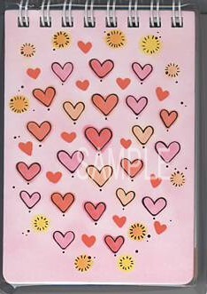 もん・A7リングメモ「ハート」