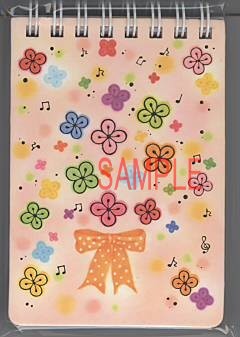 もん・A7リングメモ「カラフルクローバー」