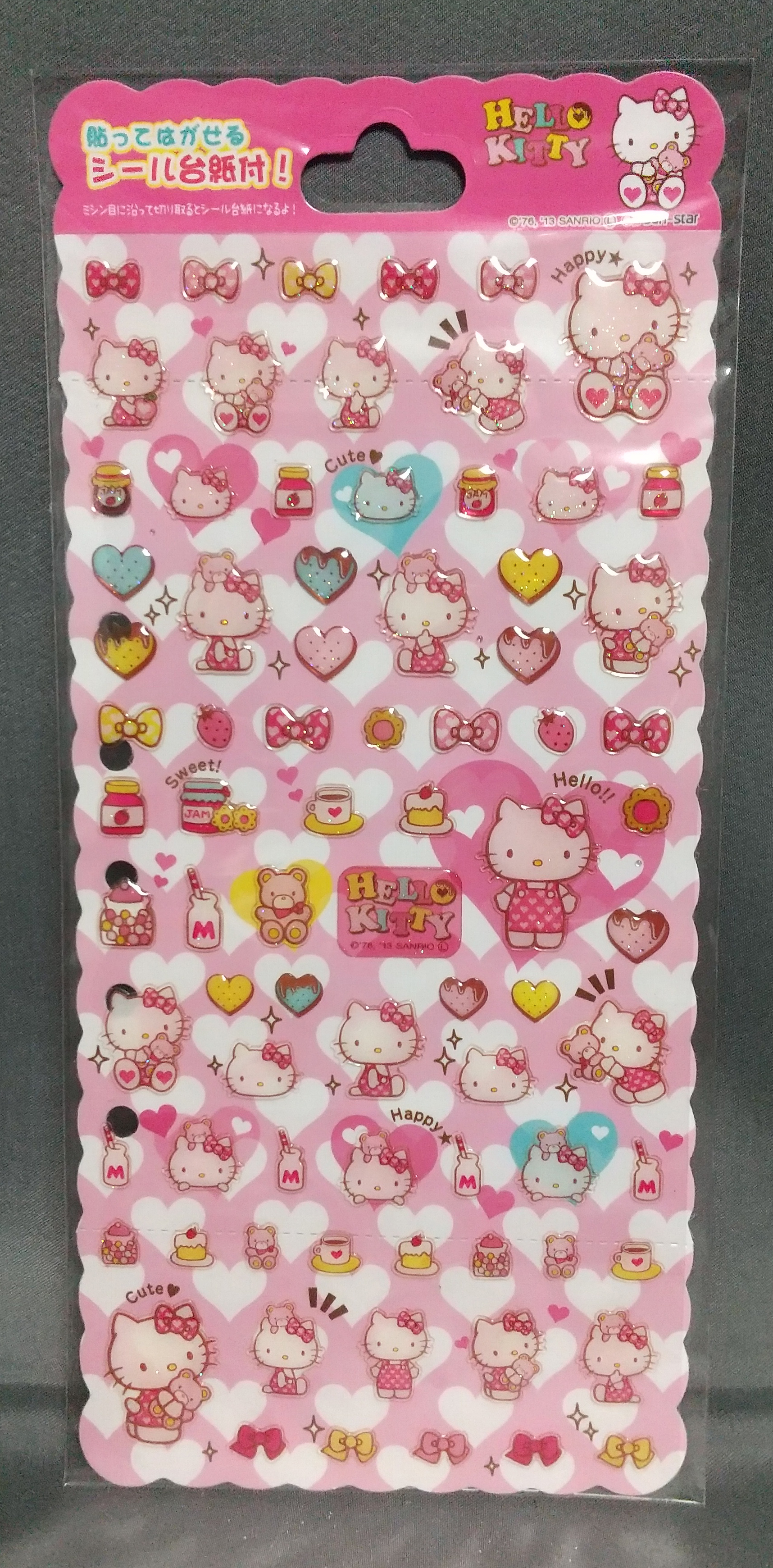 キティ・ドロップシール「スイーツ」