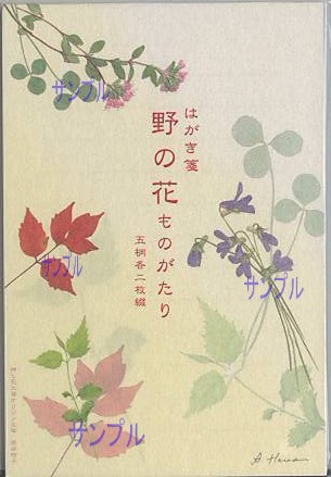 はがき箋「野の花ものがたり」