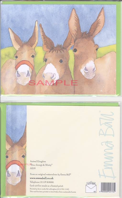 dan george & minty(ロバ)