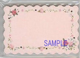 メッセージカード（バラ）