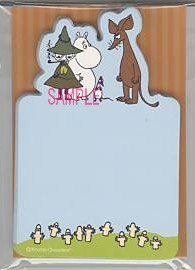 ムーミン・メッセージカード（友達）