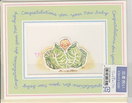 出産祝い「男児:キャベツ」