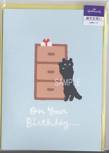 誕生日「猫あるある；引き出し」