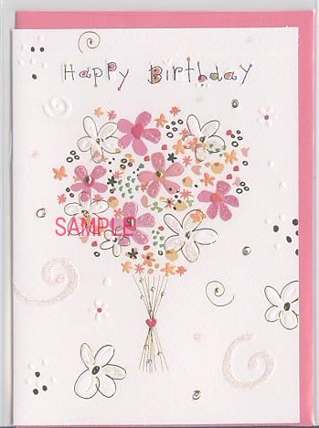 誕生日：TURNOWSKY：（花束・ピンク）