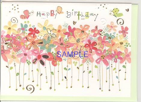 誕生日：TURNOWSKY：（花・グリーン）