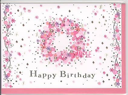 誕生日：リース（ピンク）