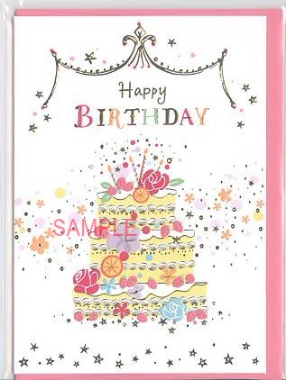 誕生日：ケーキ