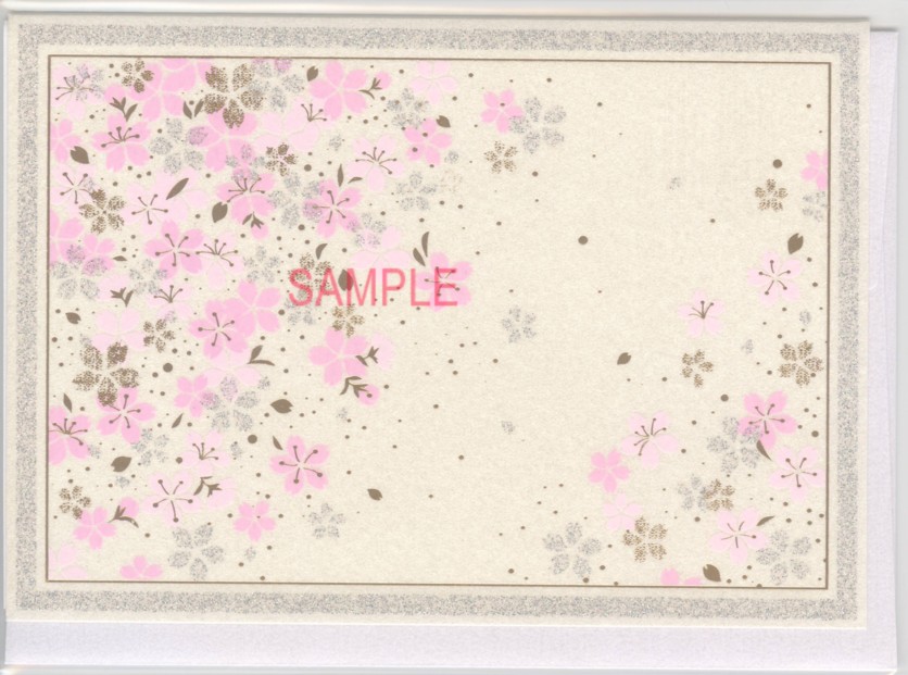 多目的：桜柄白ラメ