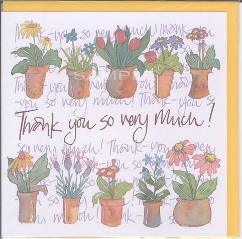 square card-感謝、お礼（鉢植え）