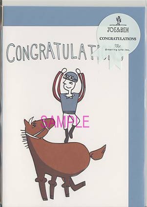 JOE&BENお祝いカード