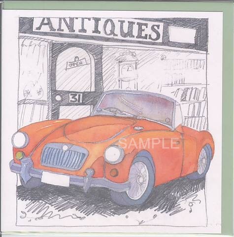 square card-オープンカー