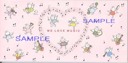 一筆箋「天使のオーケストラ」