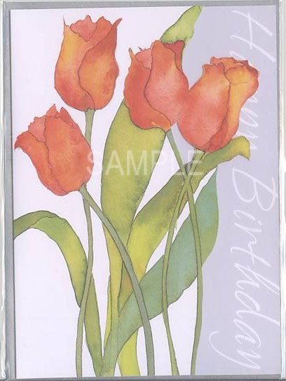 誕生日バラ（ダイカット）